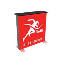 10ft Backlit Trade Show Display - Design 2