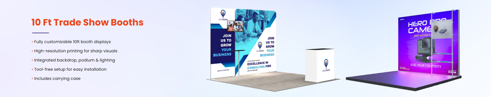 10 Ft Trade Show Booths Default Banner