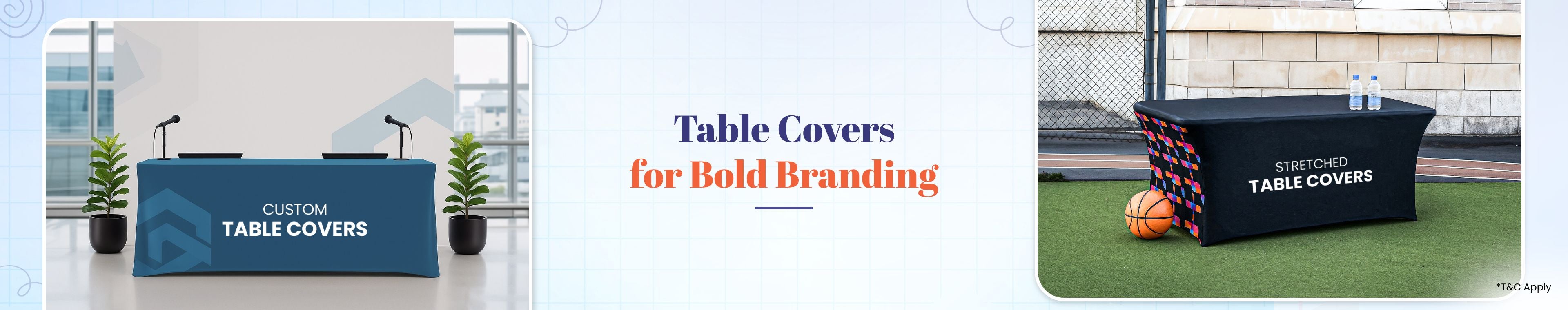 Table Covers for Bold Branding