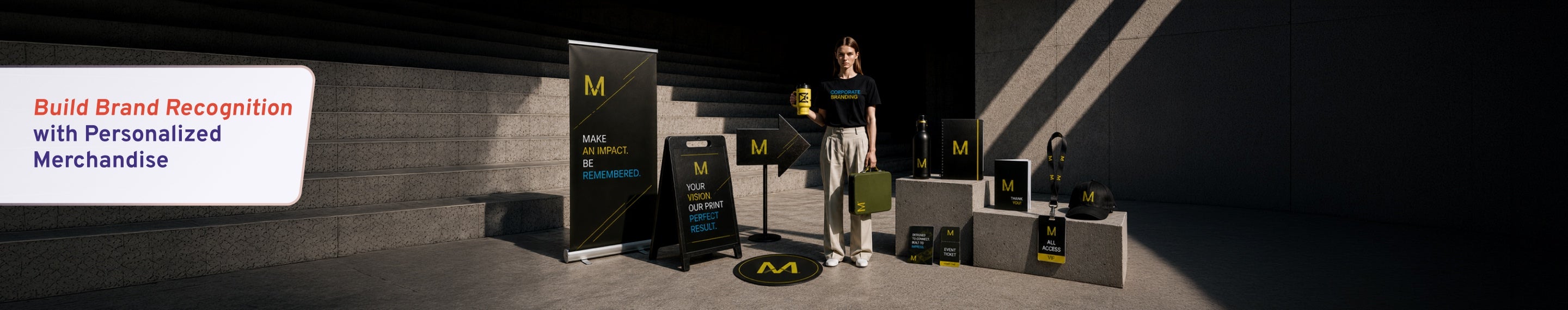 personalised merch Banner
