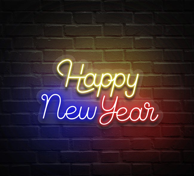 Happy New Year Neon Signs