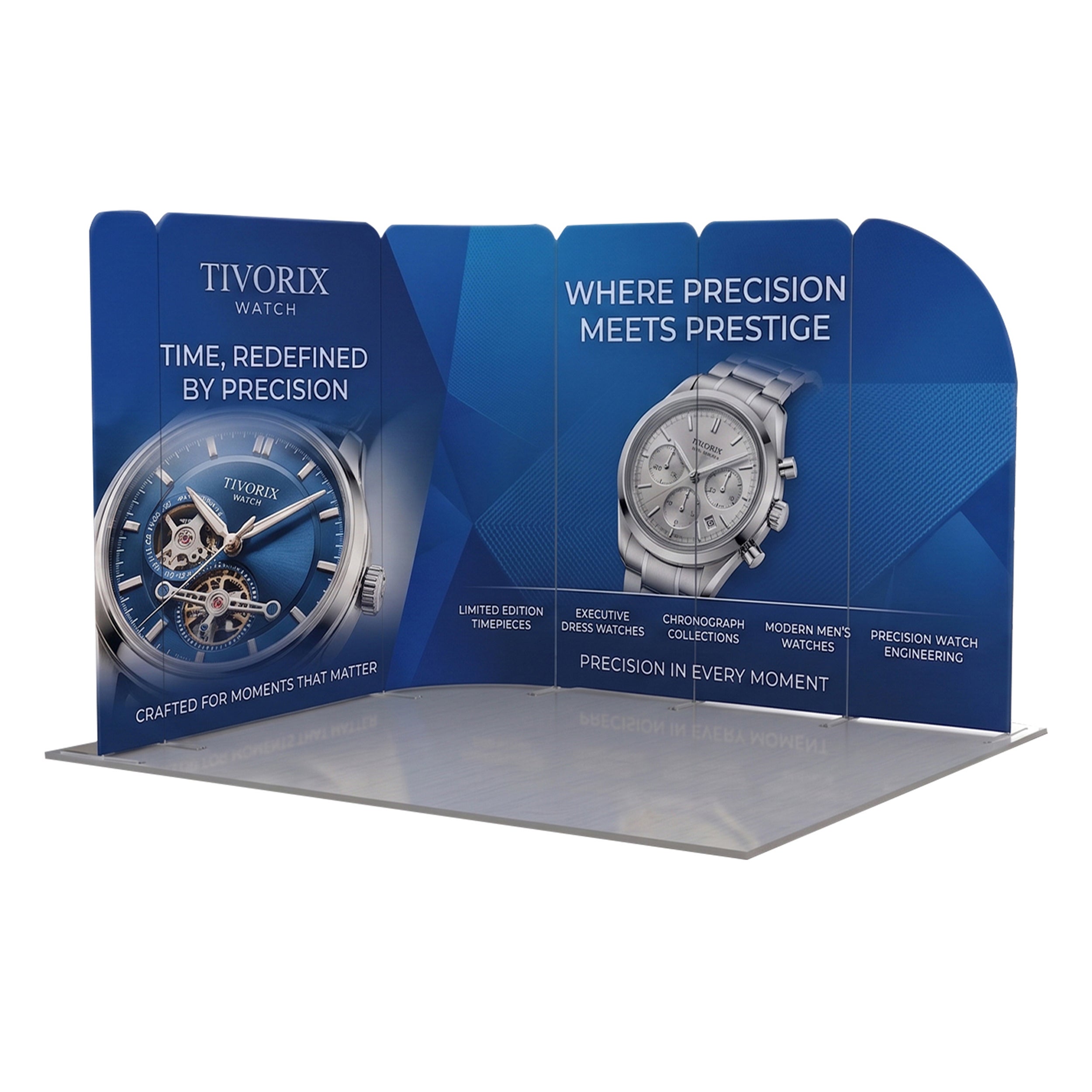 10 ft magnetic modular fabric displays design 08 45 degree