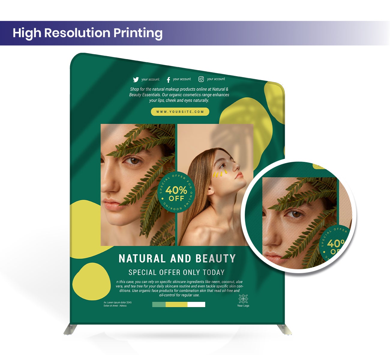 10 Ft Trade Show Booth - Design 5