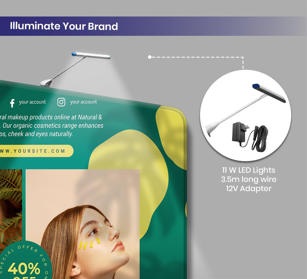 10 Ft Trade Show Booth - Design 5