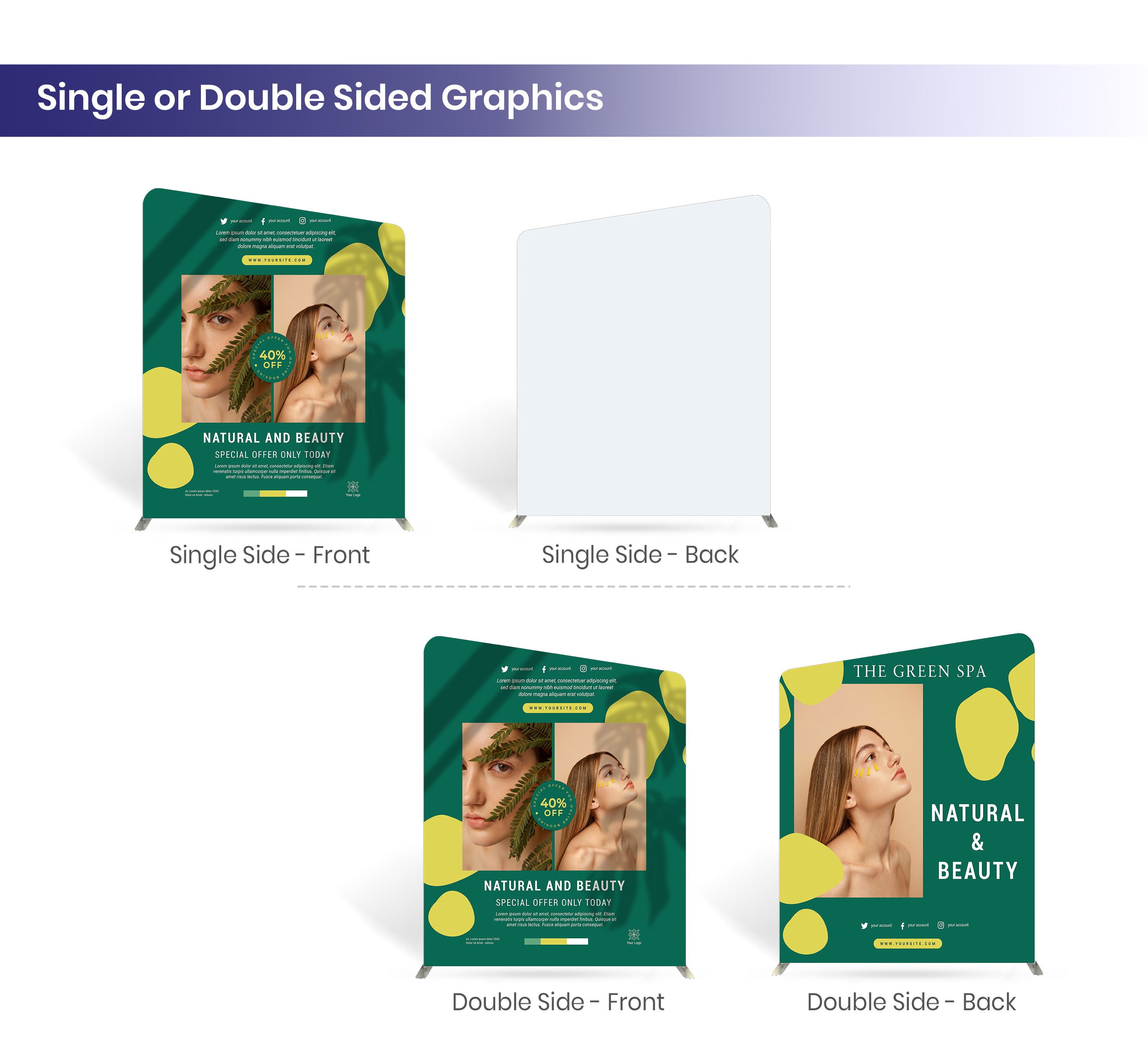 10 Ft Trade Show Booth - Design 5