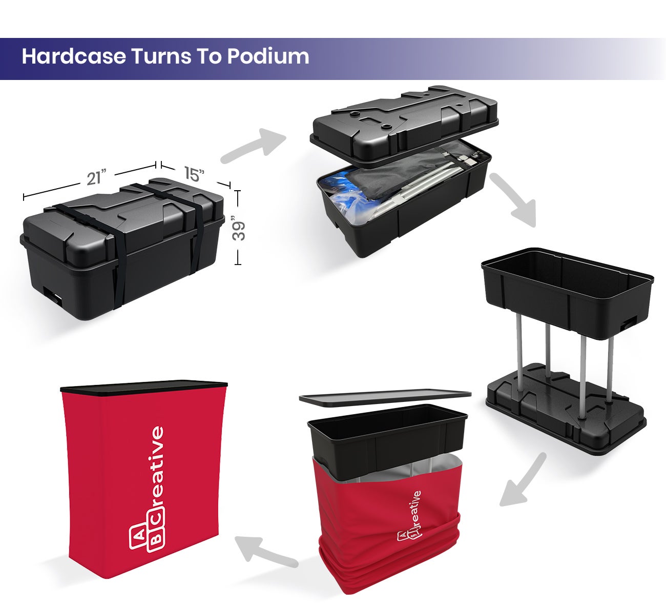 10 Ft Trade Show Booth - Design 6