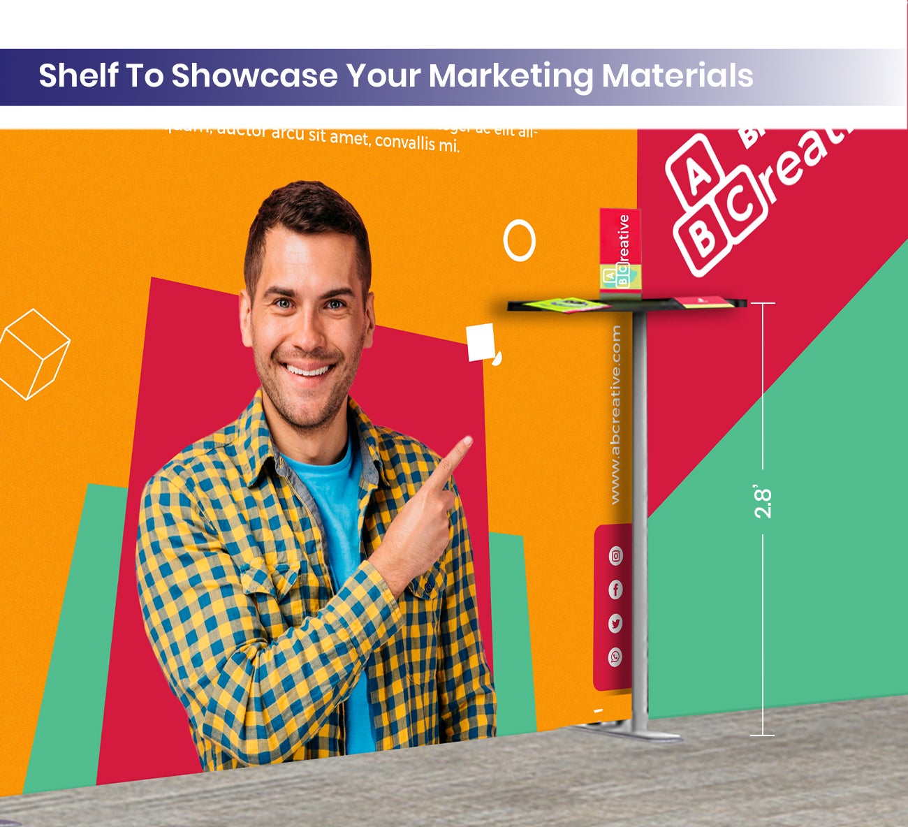 10 Ft Trade Show Booth - Design 6