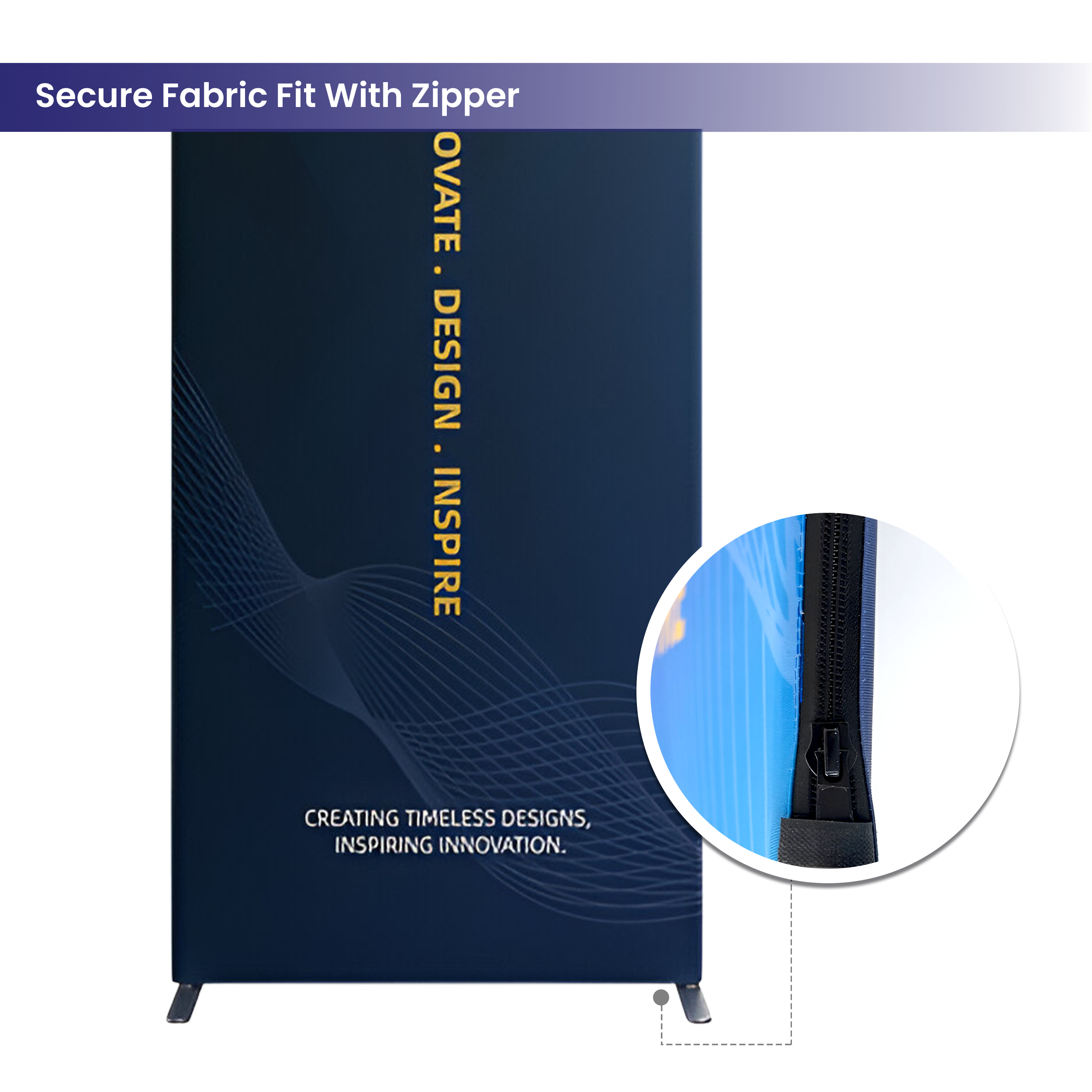 10ft Magnetic Modular Fabric Display - U Shape | BannerBuzz