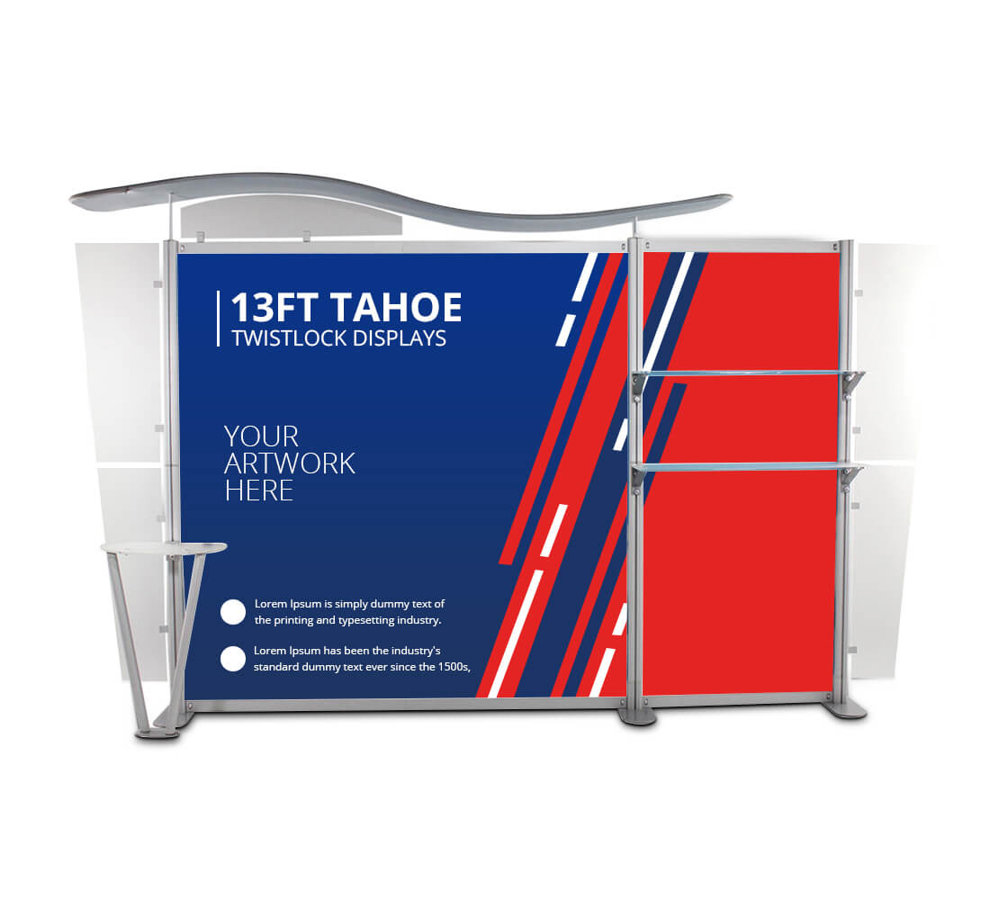 13FT Tahoe Twistlock Displays