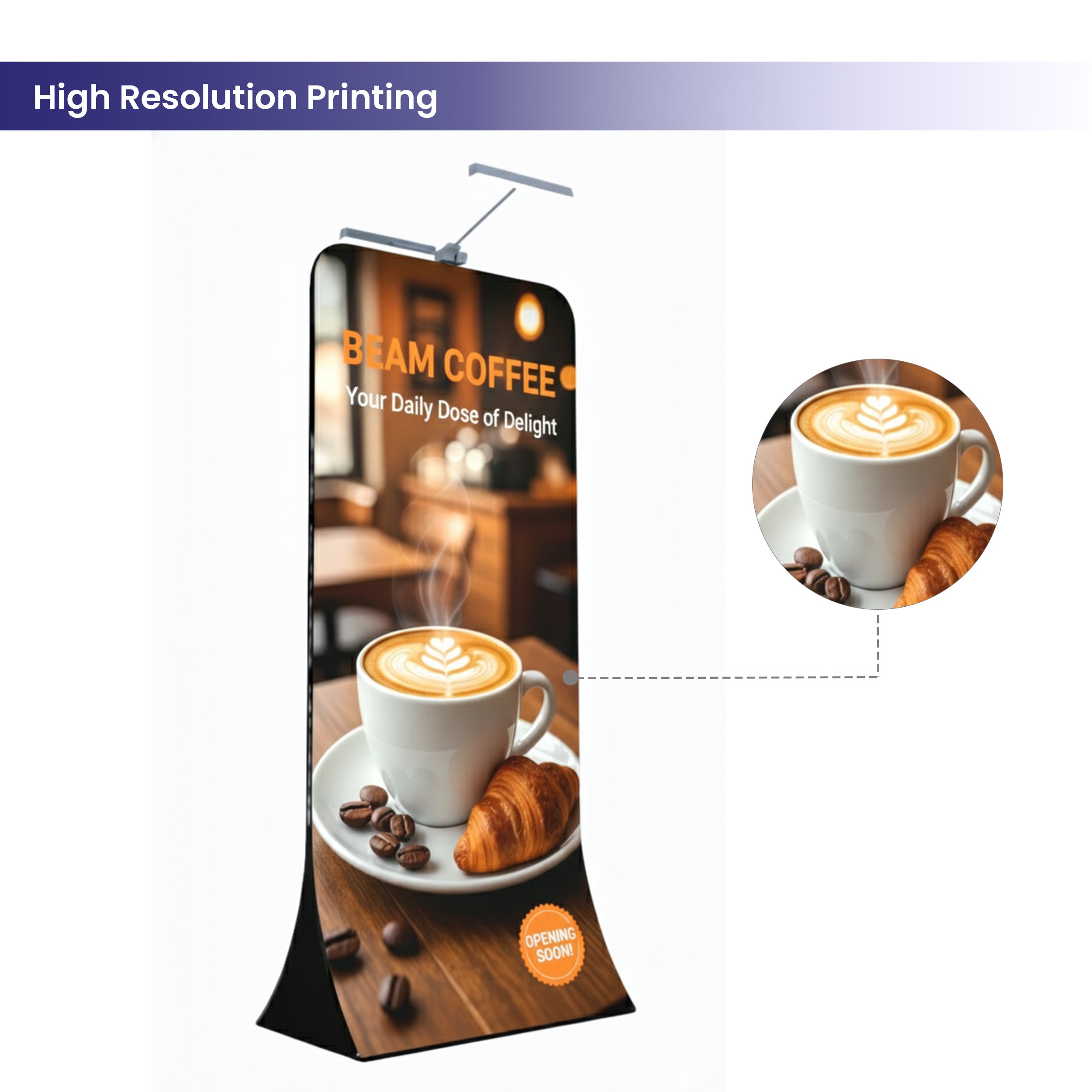 3D Tension Fabric Media Wall High Resolution Printing BBEXPO3DTEN03_4_US