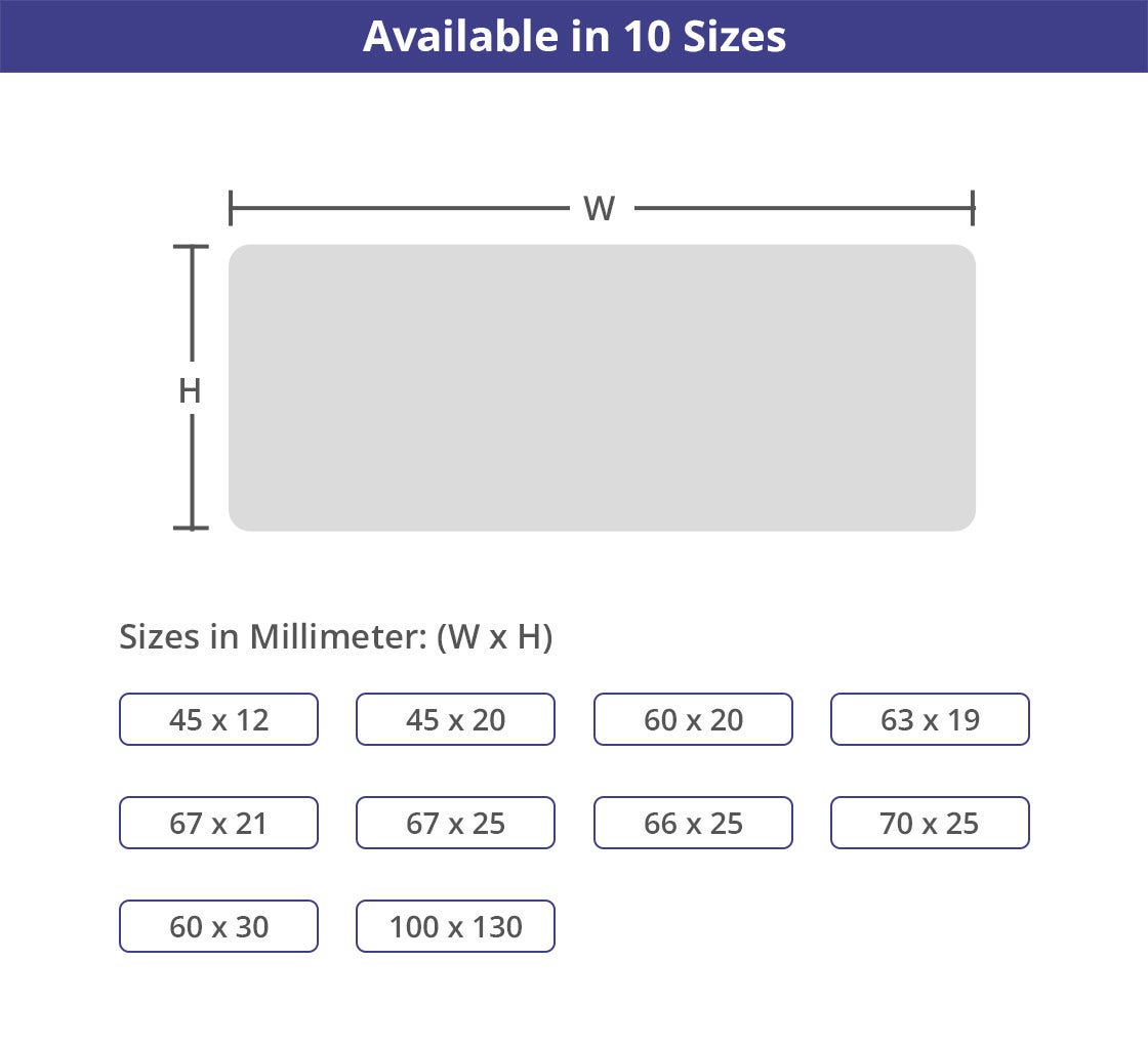 240 Personalised Custom Mini Return Address Labels(38.1 X 20.2 Mm) 60 Self Adhesive White Labels Per A4 Sheet - Foto 10