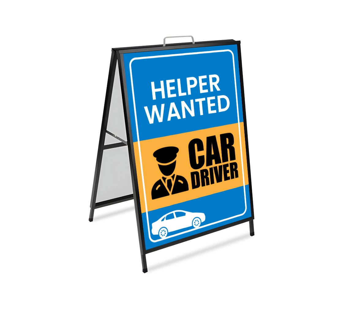 Wanted Metal A Frames