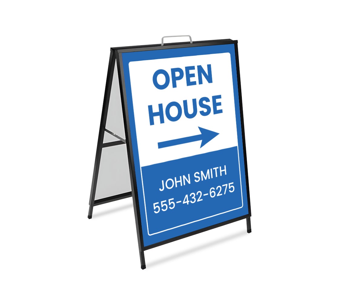 Open House Metal A Frames