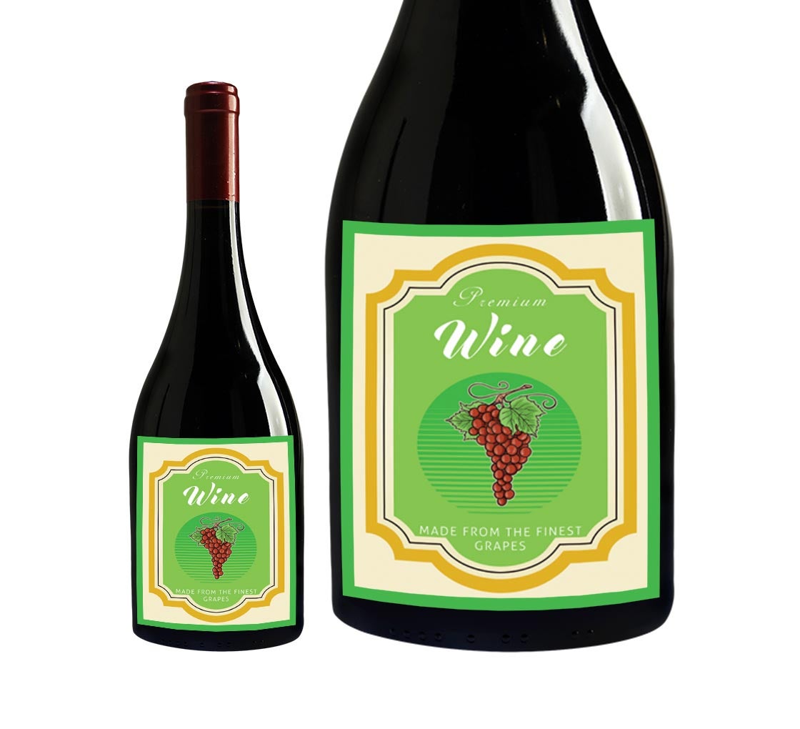 thumbnail image 2 of Pack Of 50 Flying Bird Design Self-Adhesive Removable Bottle Labels 2 of 13