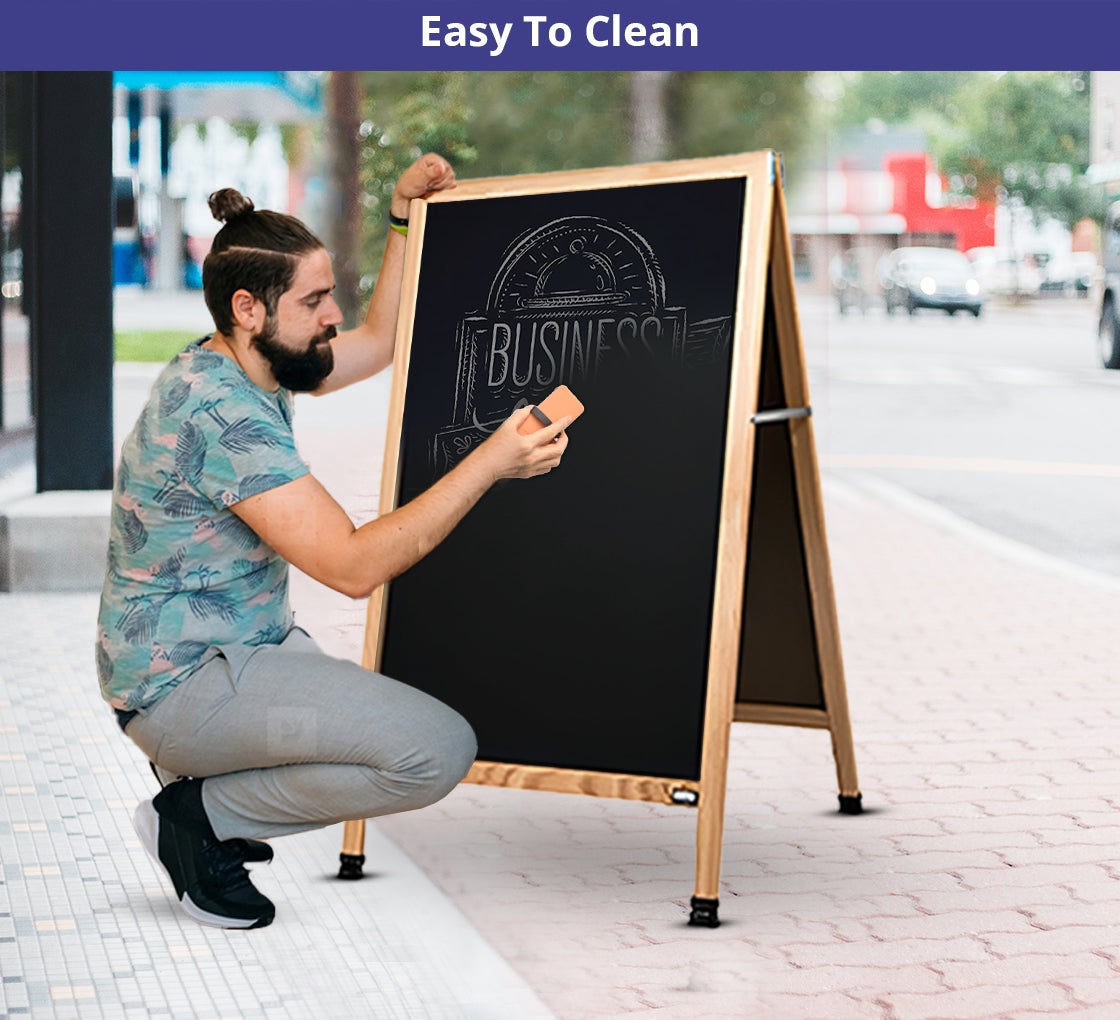 Shop for Chalkboard Sidewalk Signs | BannerBuzz