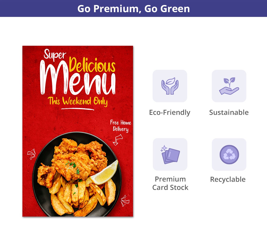 Dine-In Menus
