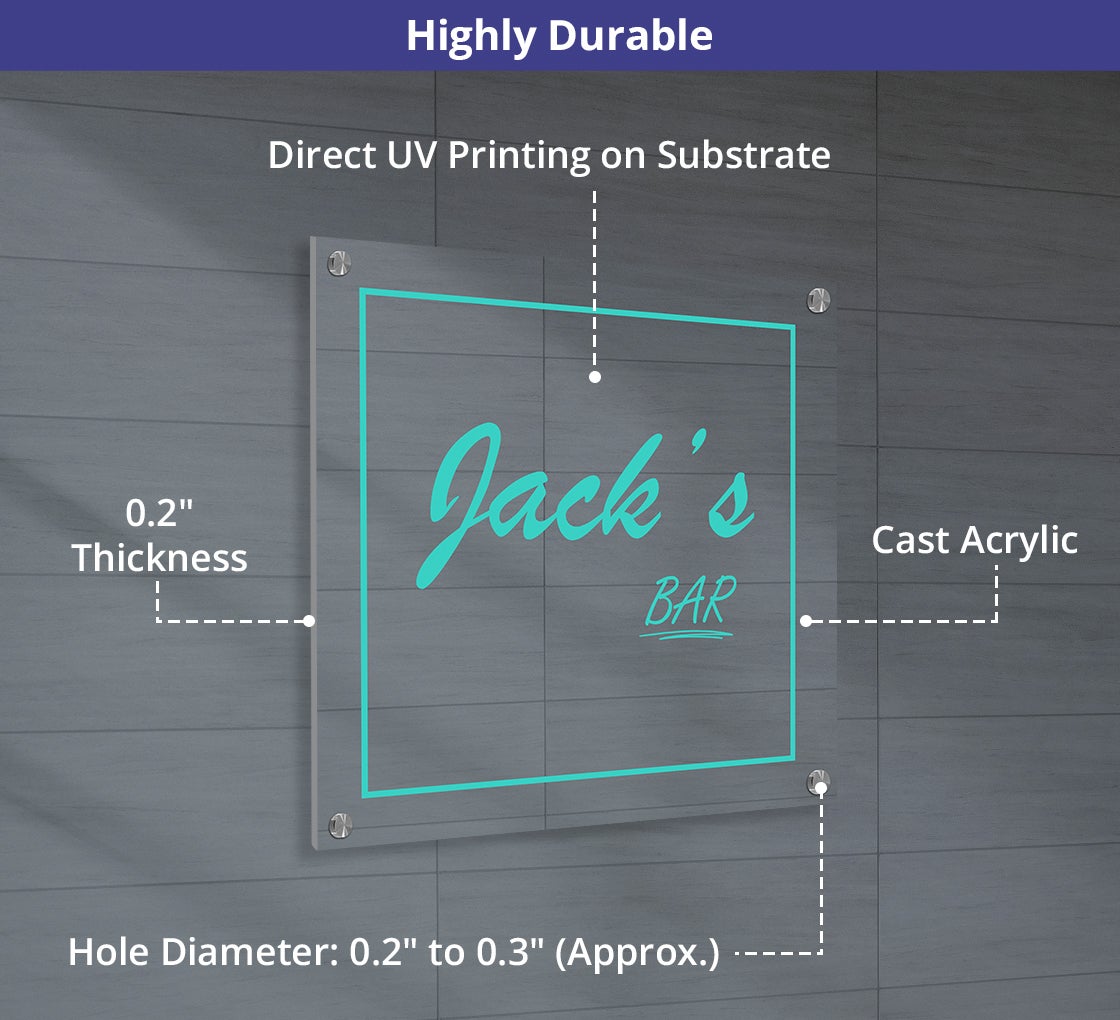 Custom Clear Acrylic Signs | Outdoor Letters | BannerBuzz, image size:1120x1020