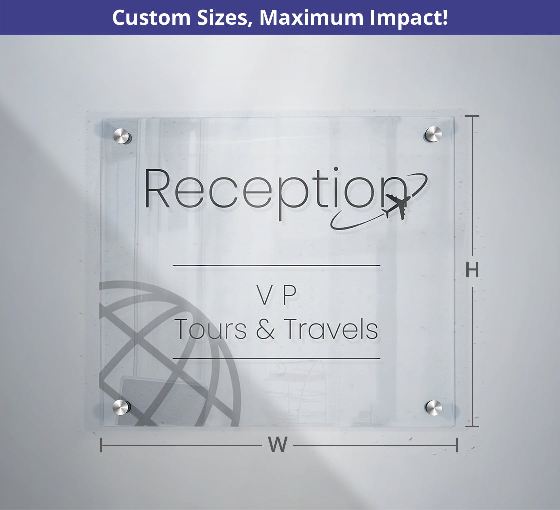 Custom Clear Acrylic Signs | Outdoor Letters | BannerBuzz, image size:1120x1020