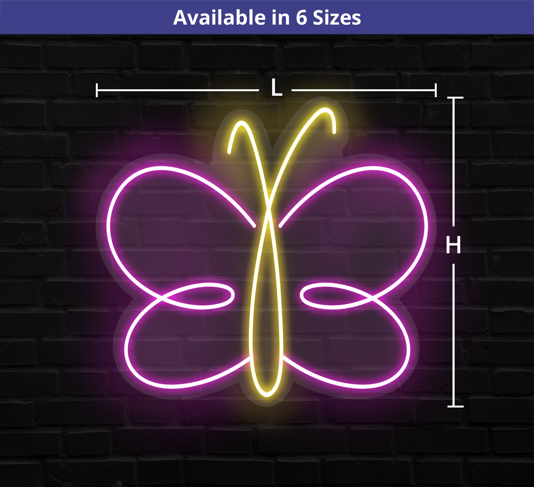 Butterfly Neon Sign
