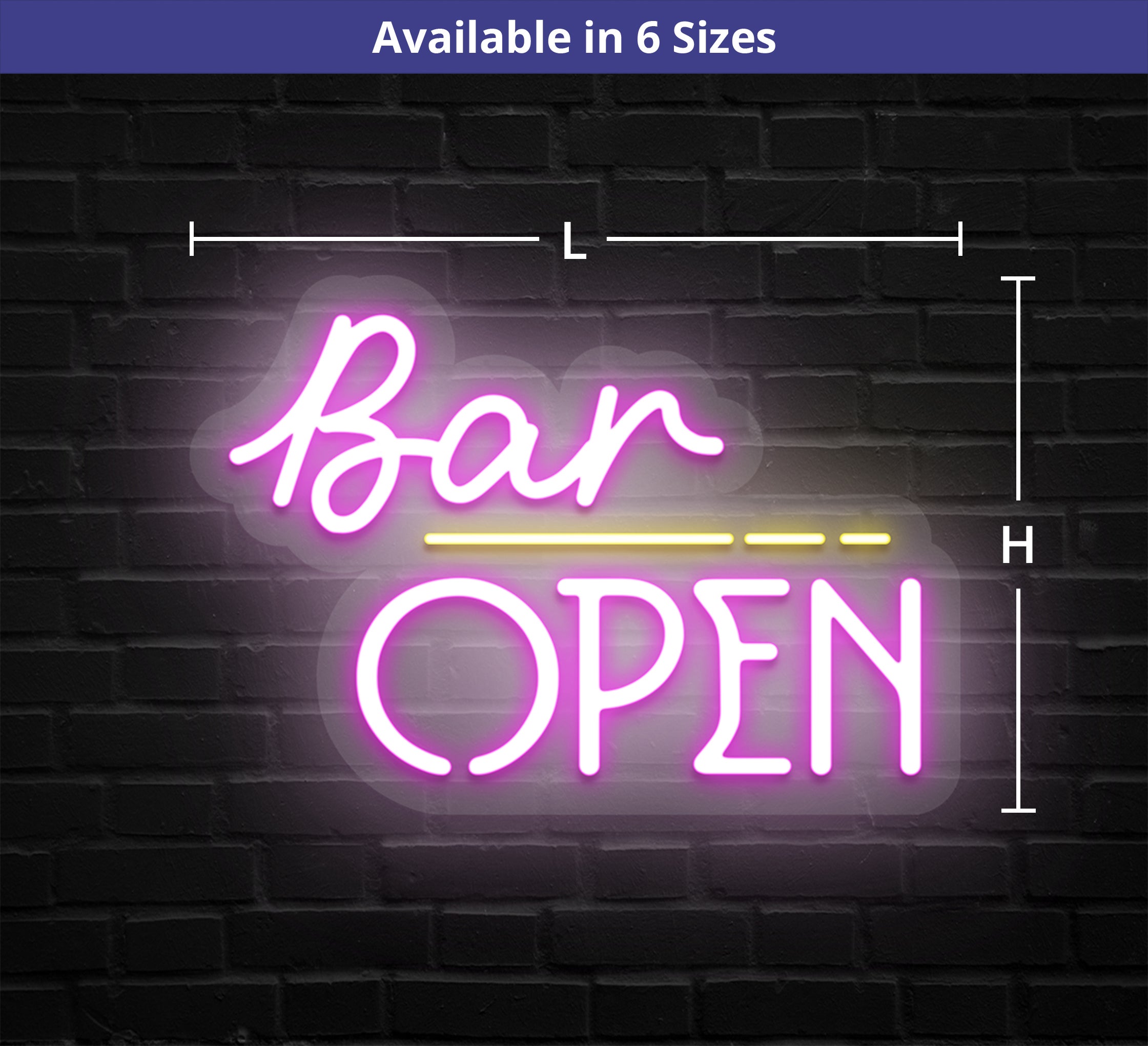 Bar Open Neon Sign Uk