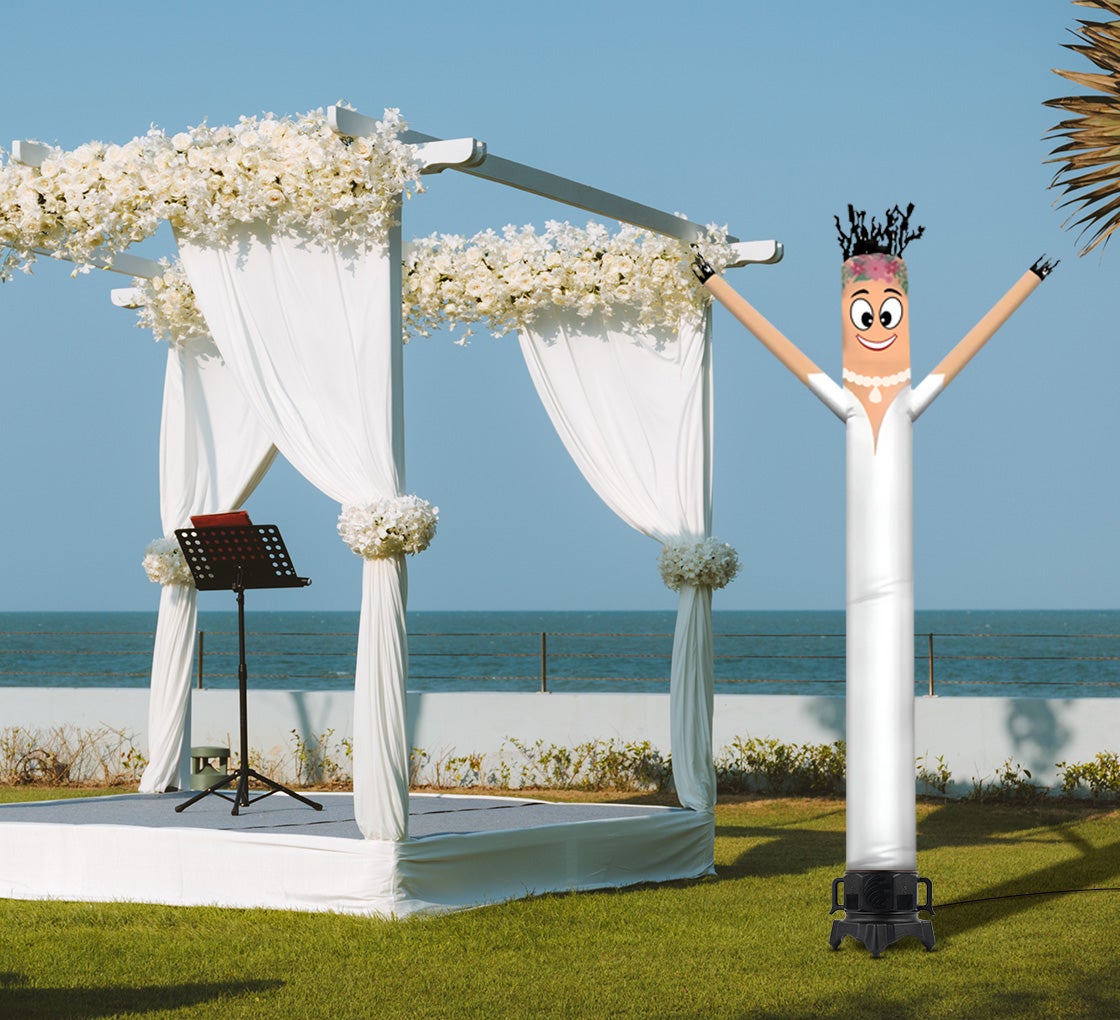 Bride Inflatable Tube Man Character 