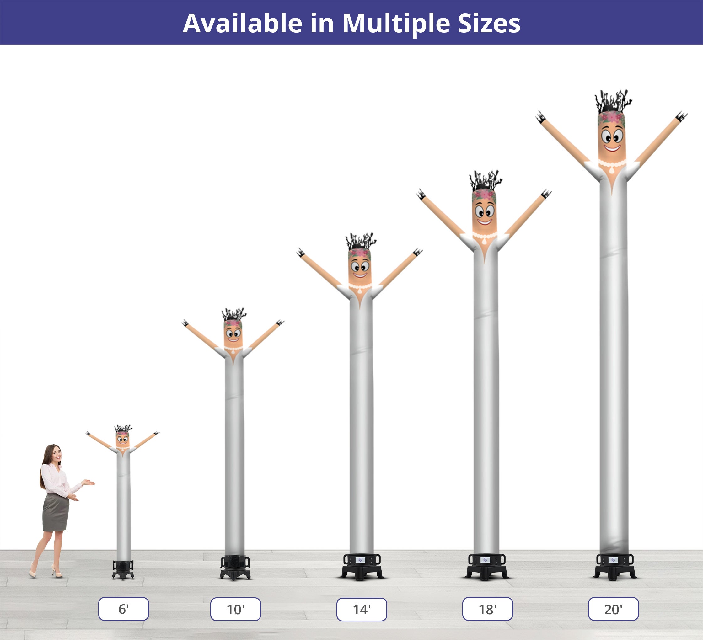 Bride Inflatable Tube Man Character 