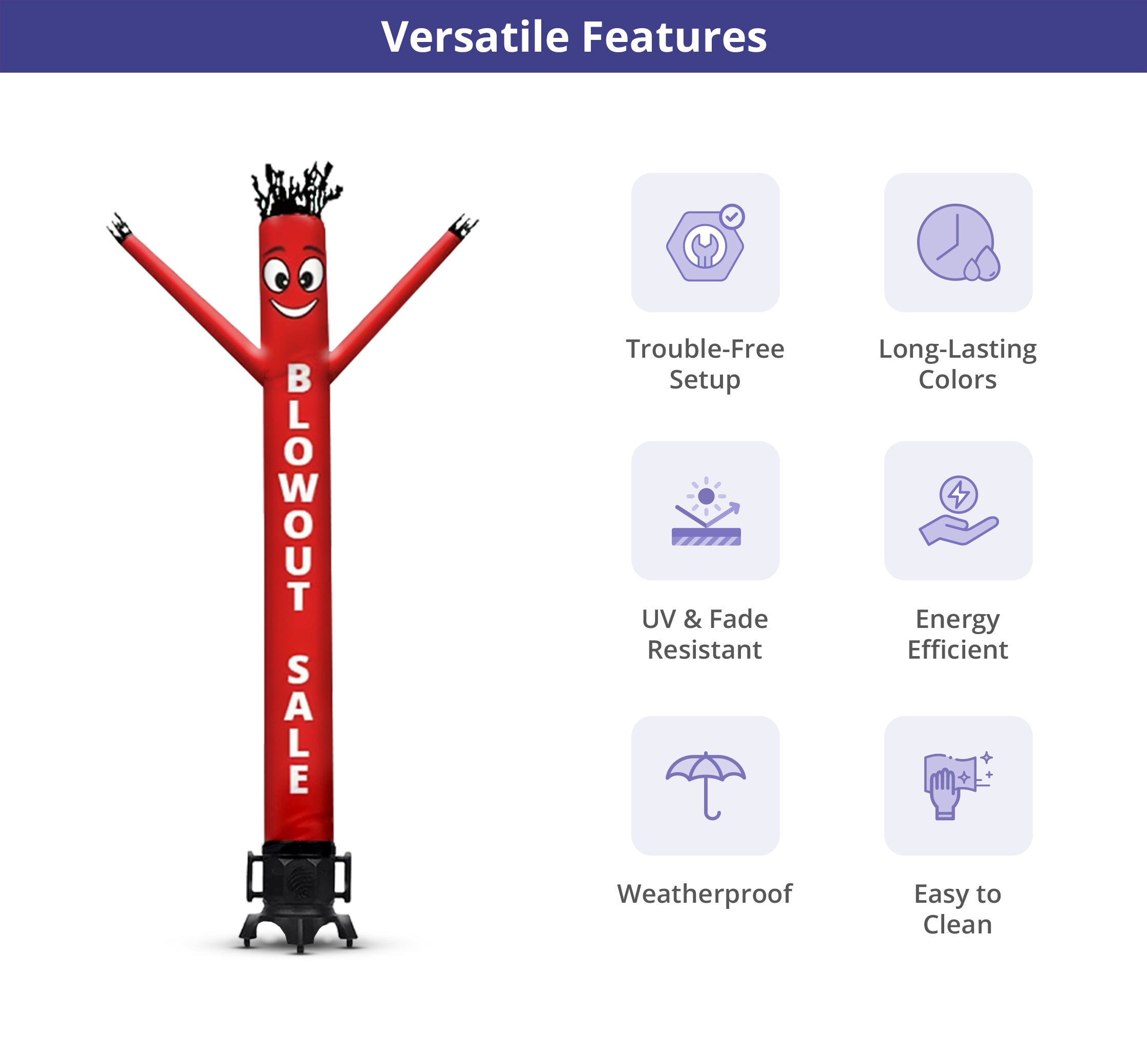 Blowout Sale Inflatable Tube Man