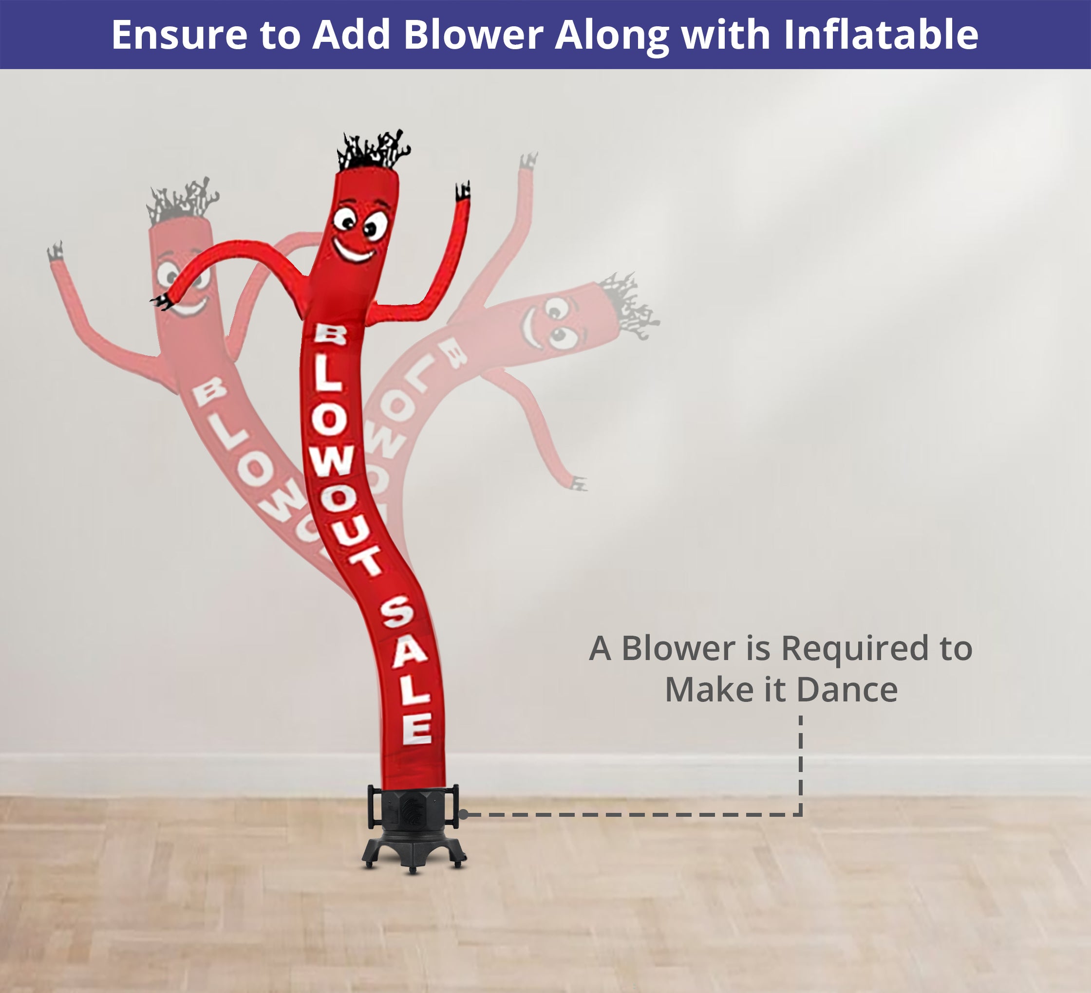 Blowout Sale Inflatable Tube Man