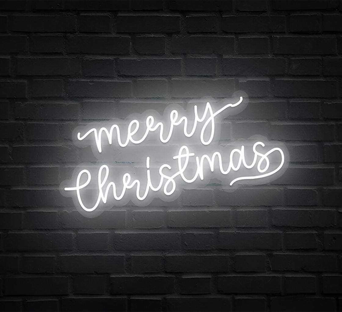 Merry Christmas Neon Sign