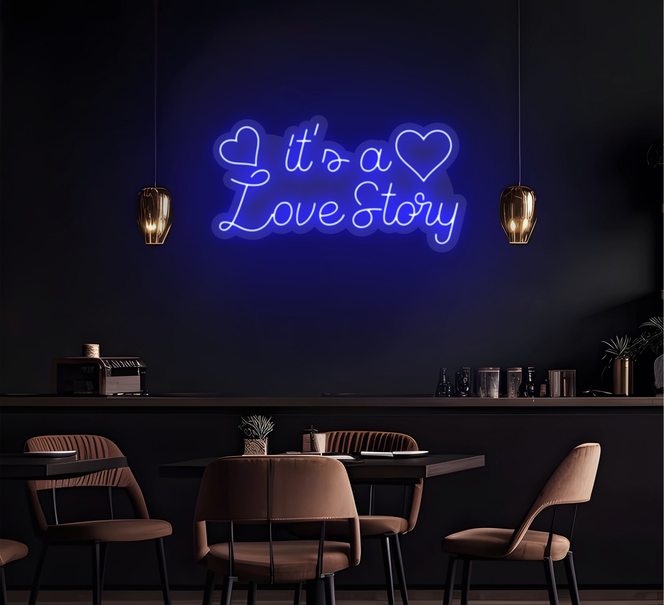 It's a love Story Neon Sign