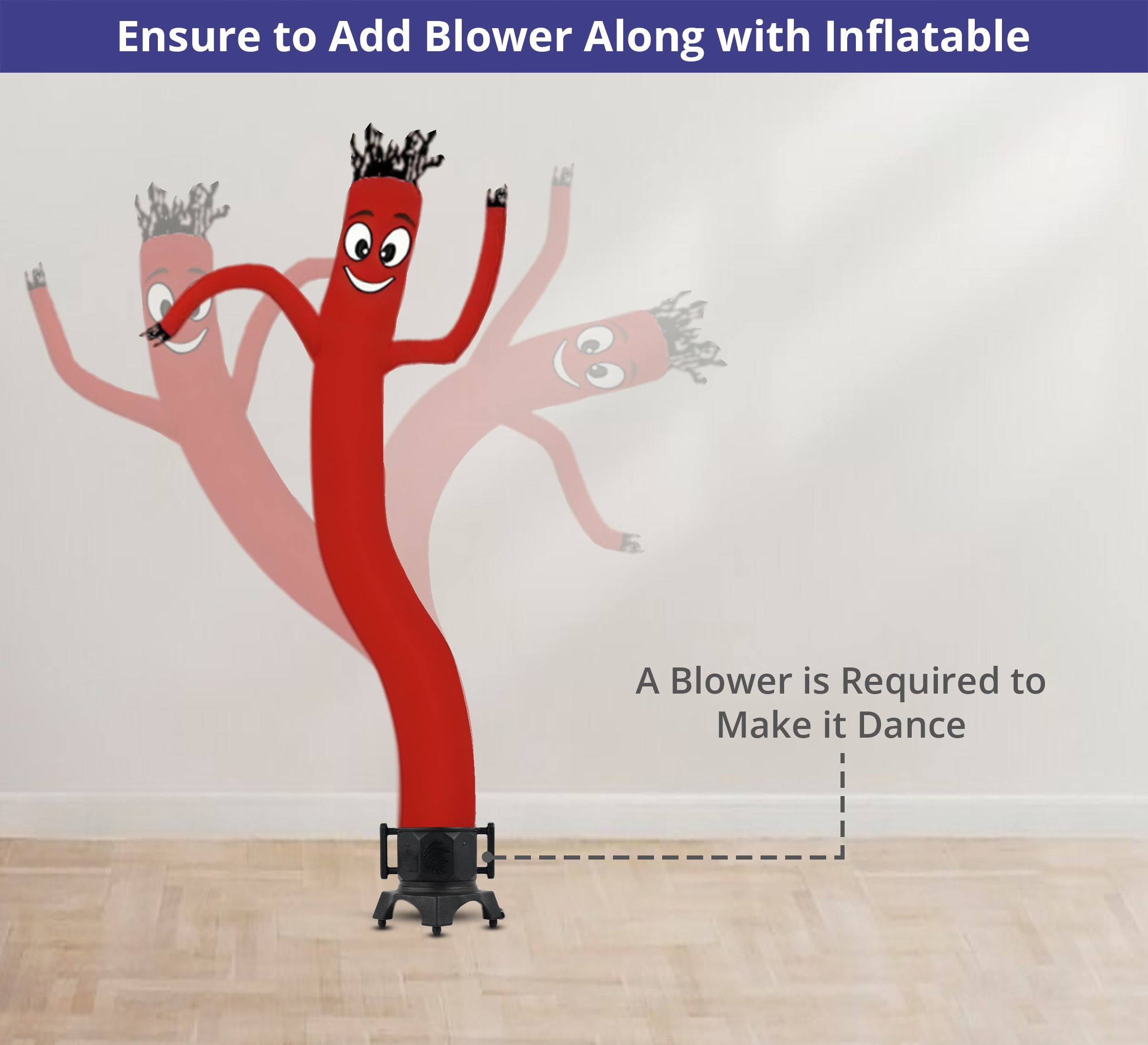 Buy Red Inflatable Tube Man - Save up to 20% | BannerBuzz