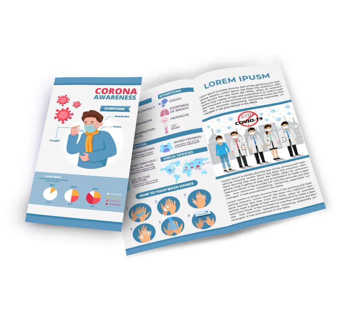 Folded Awareness Flyers