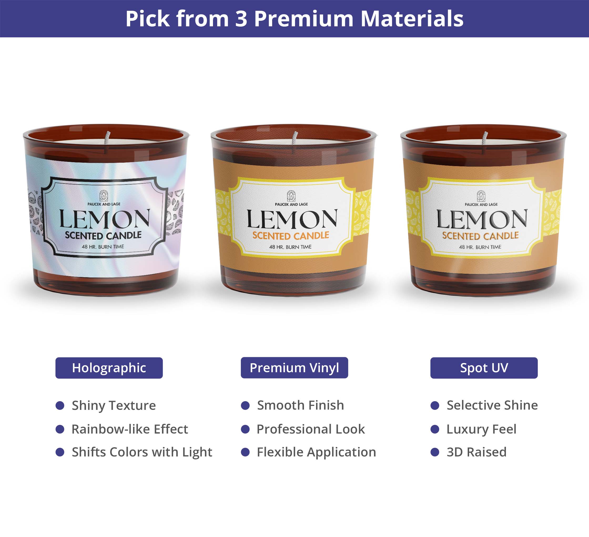 Candle Labels