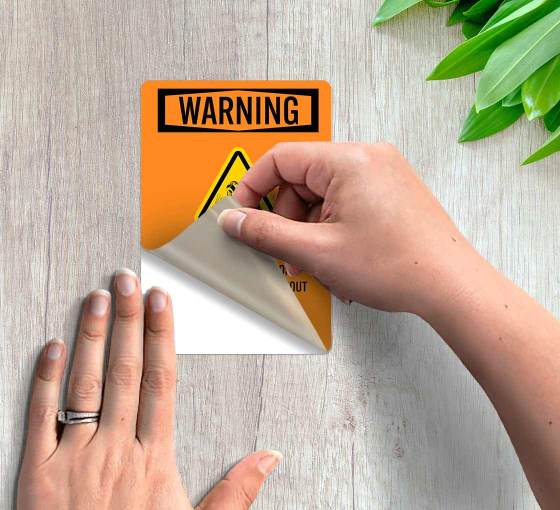 OSHA Welding Area Decal (Non Reflective)