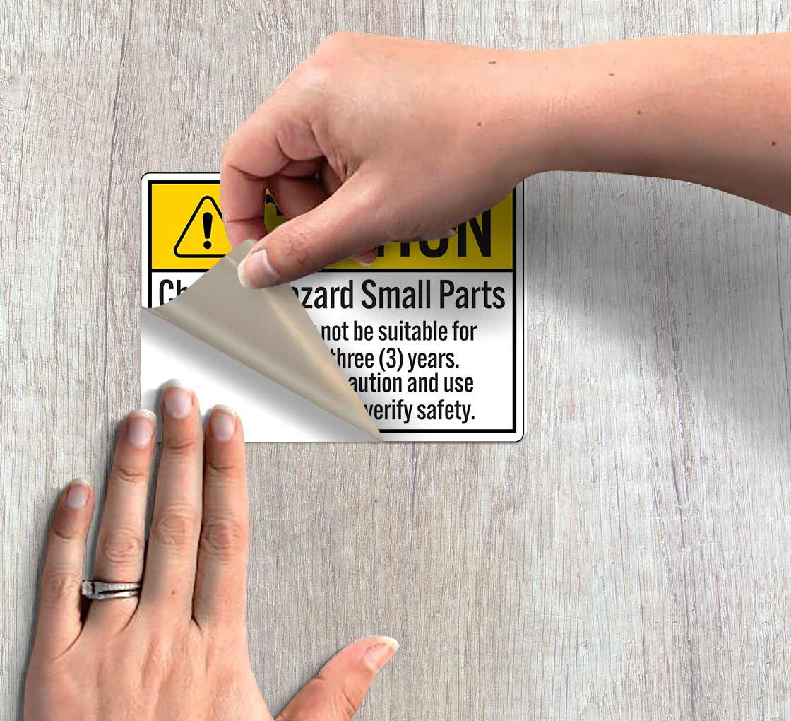 Shop for Caution Choking Hazard Sign | Bannerbuzz