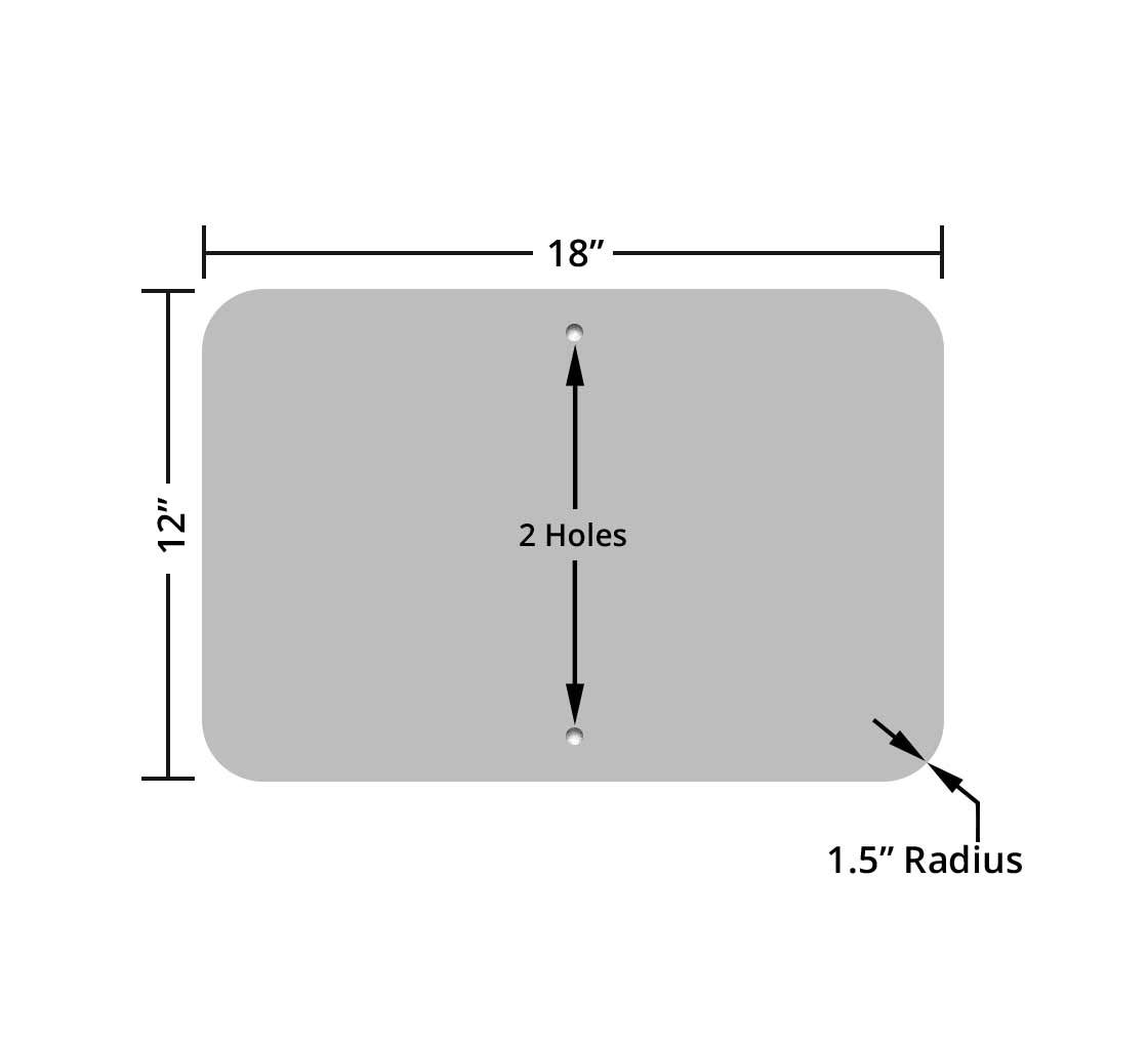 Not A Public Playground Aluminum Sign (EGR Reflective)