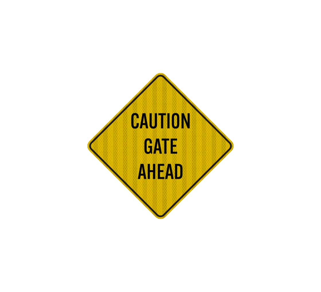 Shop for Gate Warning Signs BannerBuzz