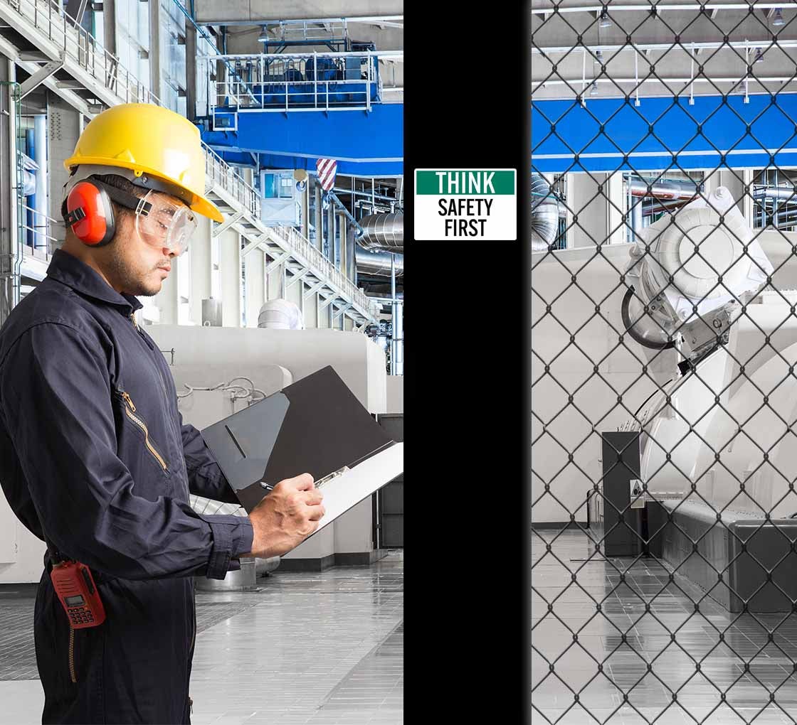 Think Safety First Decal (Non Reflective)