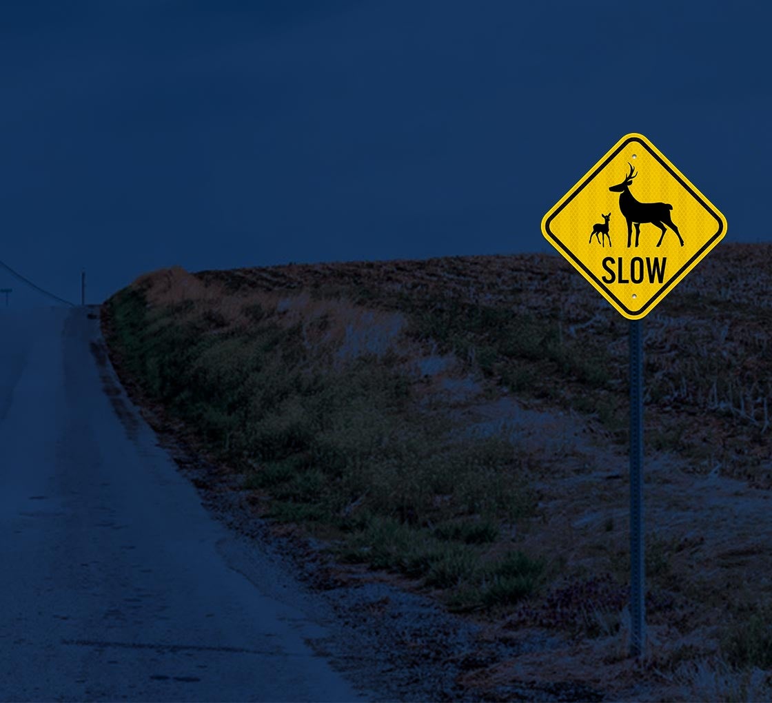 Shop for Deer Crossing Sign | BannerBuzz