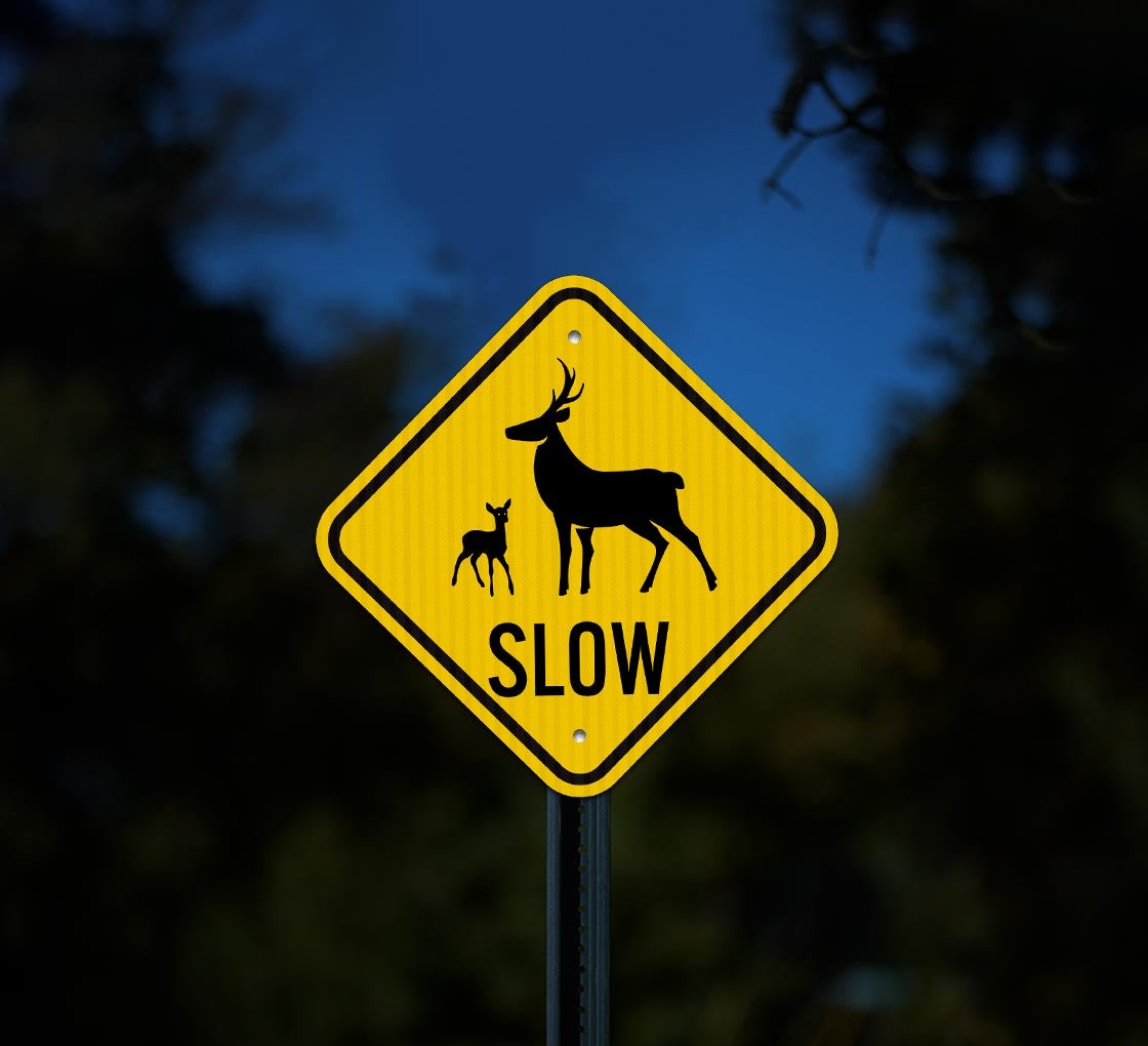 Shop for Deer Crossing Sign | BannerBuzz