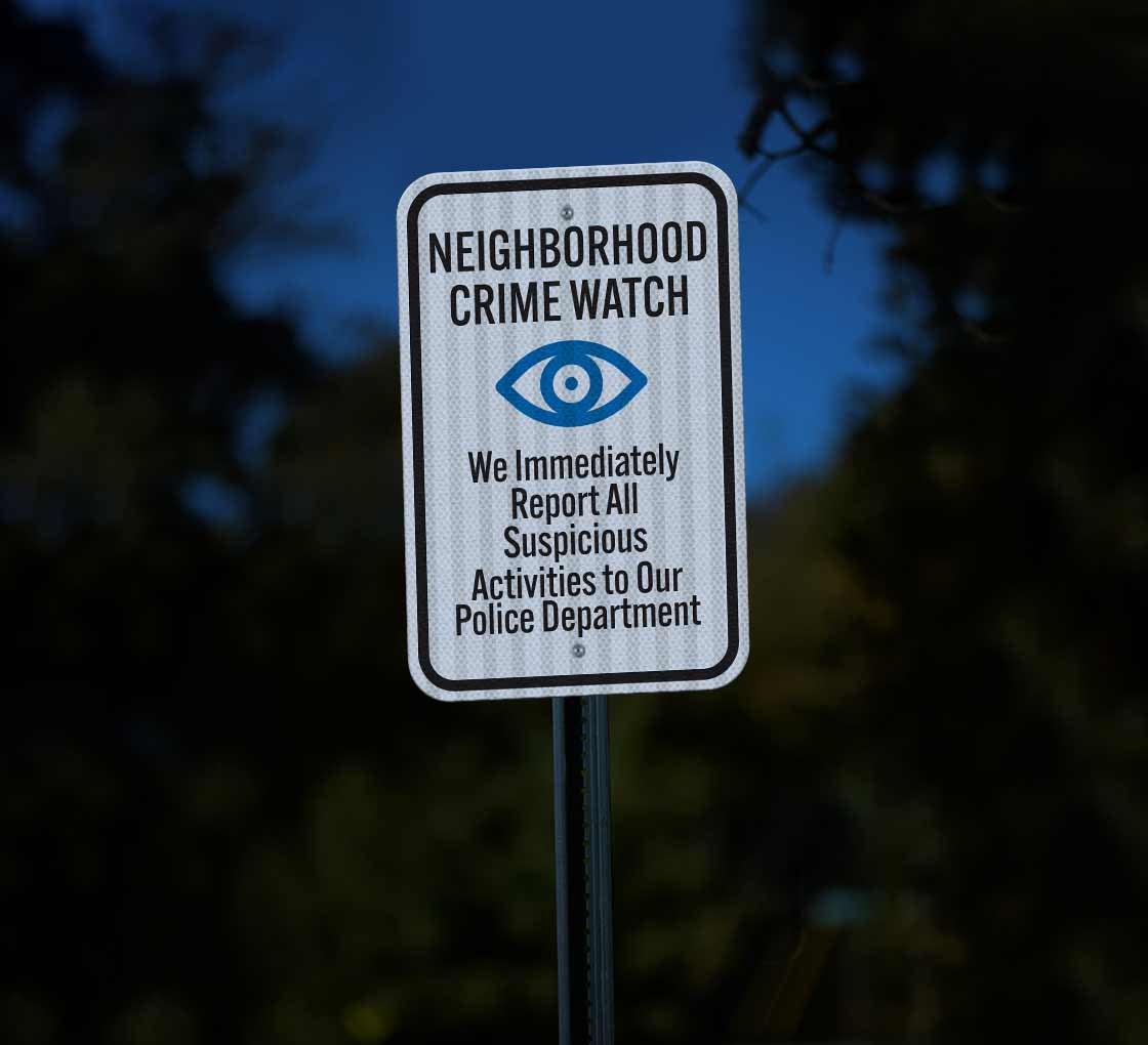 Shop for Neighborhood Crime Watch Aluminum Sign (HIP Reflective
