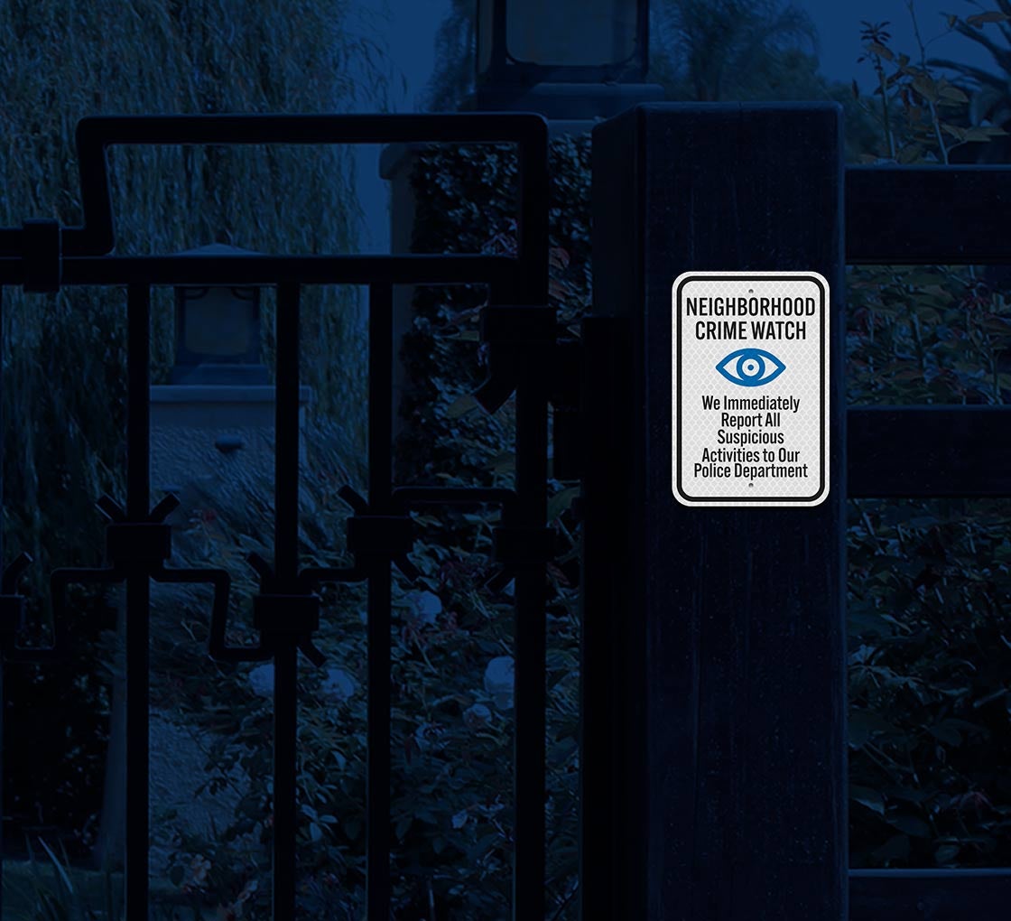 Shop for Neighborhood Crime Watch Aluminum Sign (Diamond