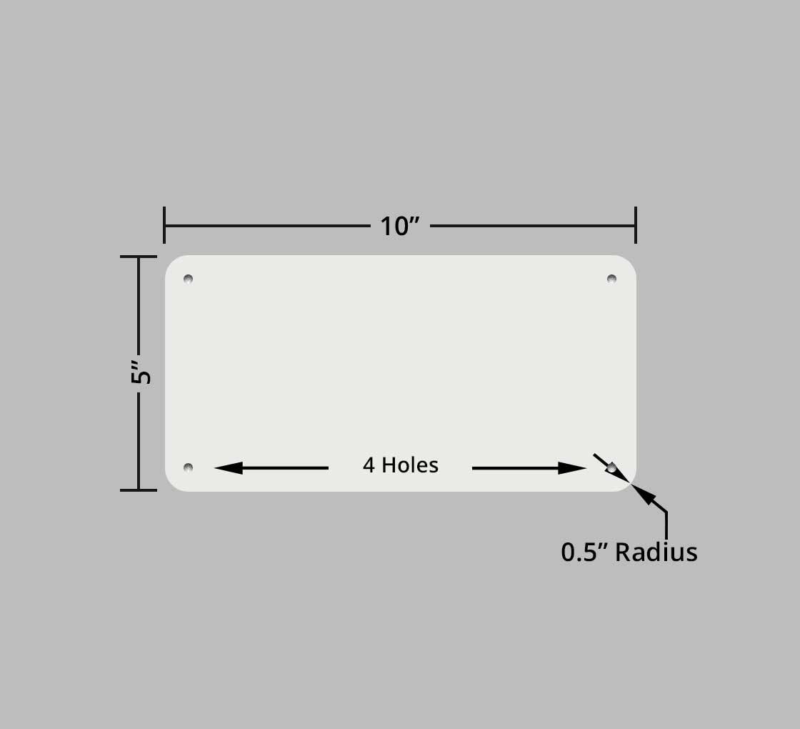 Notausgangsschild „Emergency Exit Only“ – 35,6x25,4 Cm, Hartplastik, Rot Auf Weiß, Wetterfest