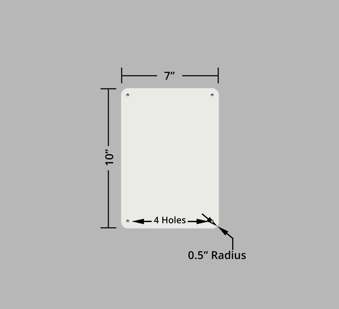 Maintain At Least 6 Feet Distance Between You & Others Plastic Sign