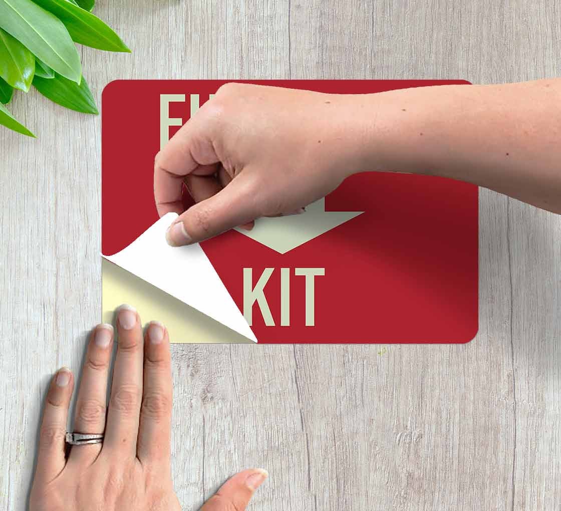 First Aid Kit Decal (Glow In The Dark)
