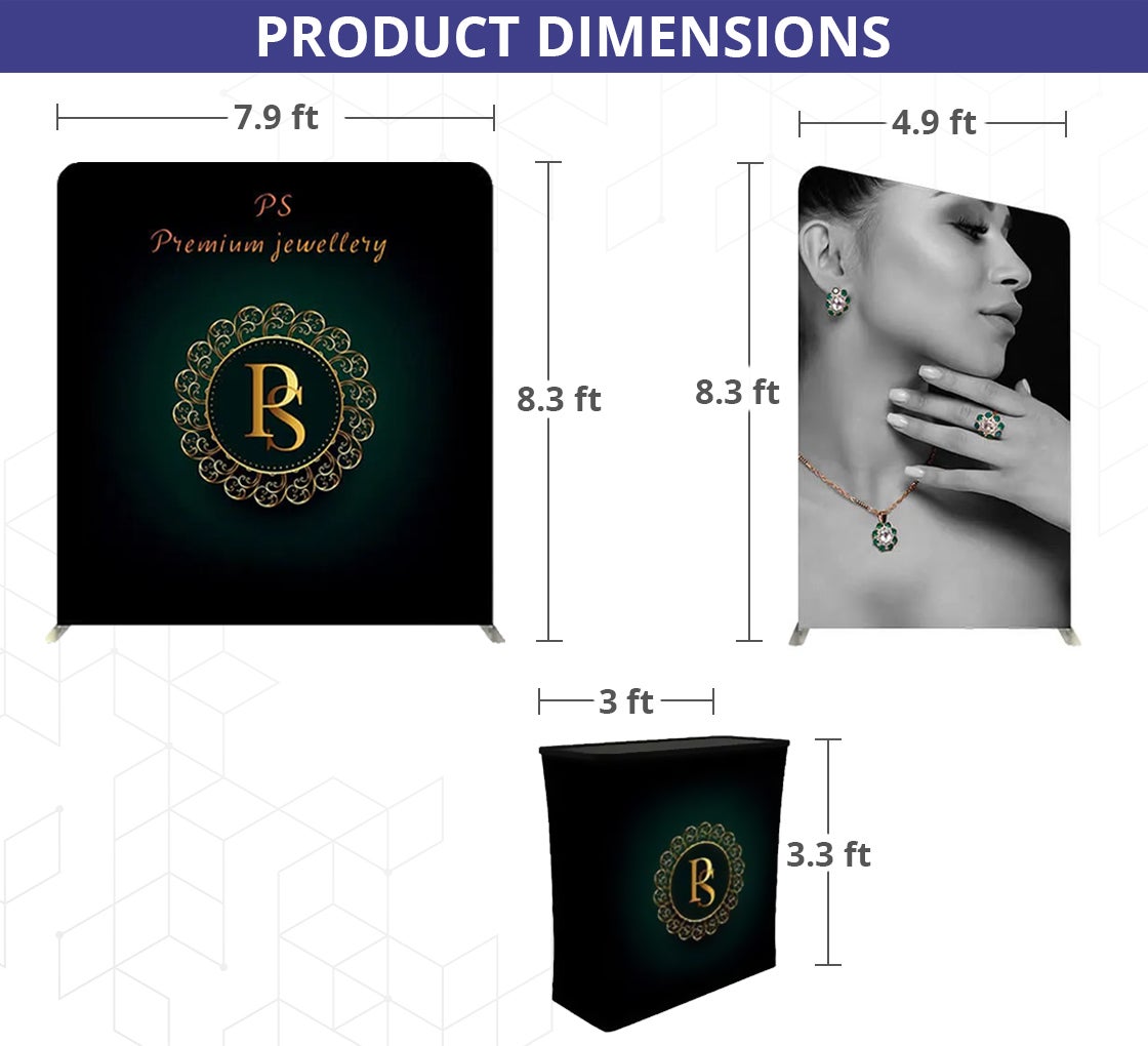20 Ft Trade Show Booth - Design 2