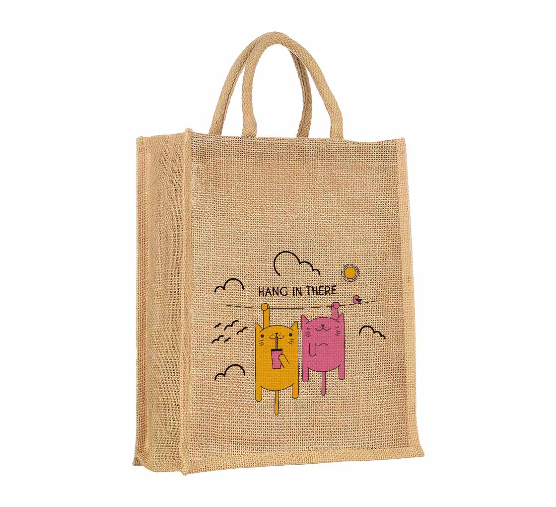 Natural Jute Grocery Bag — Stardust Sustainable Bags