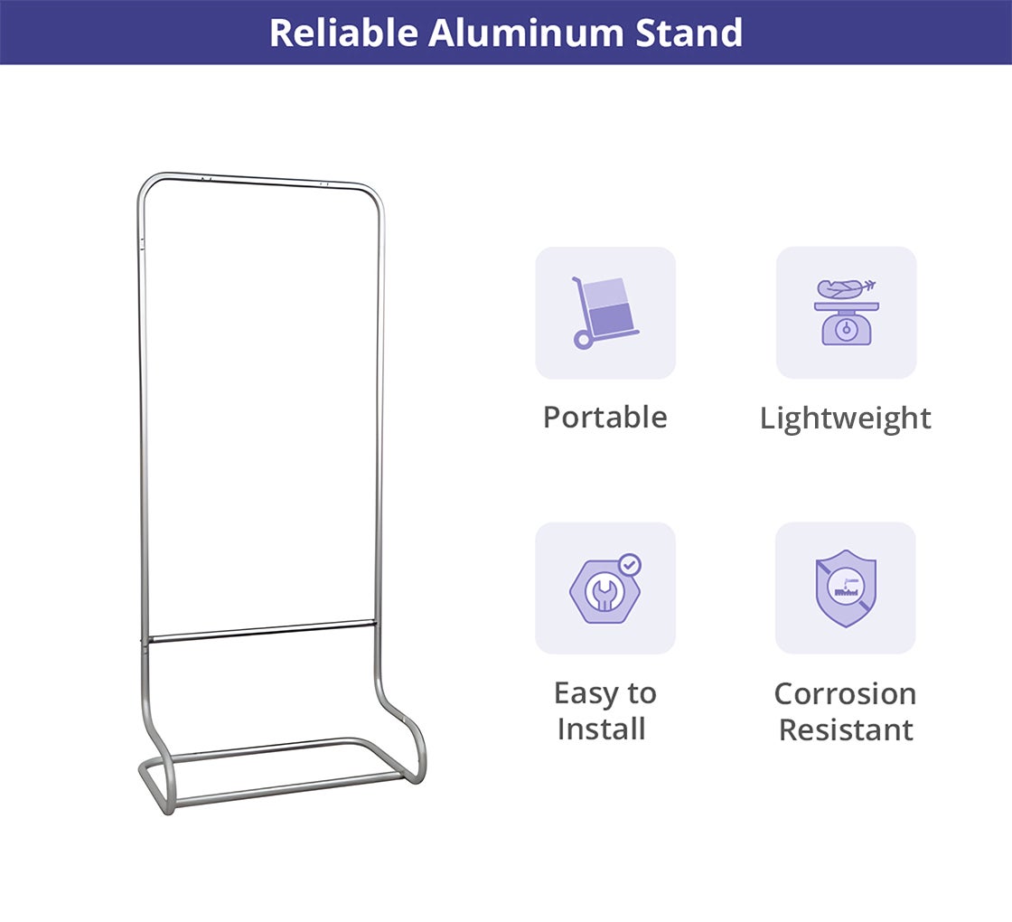 Fabric Display Stand Snake B