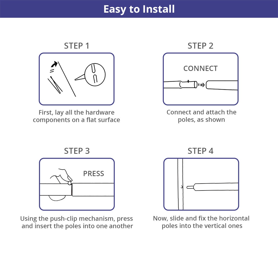 Fabric Display Stand Snake B