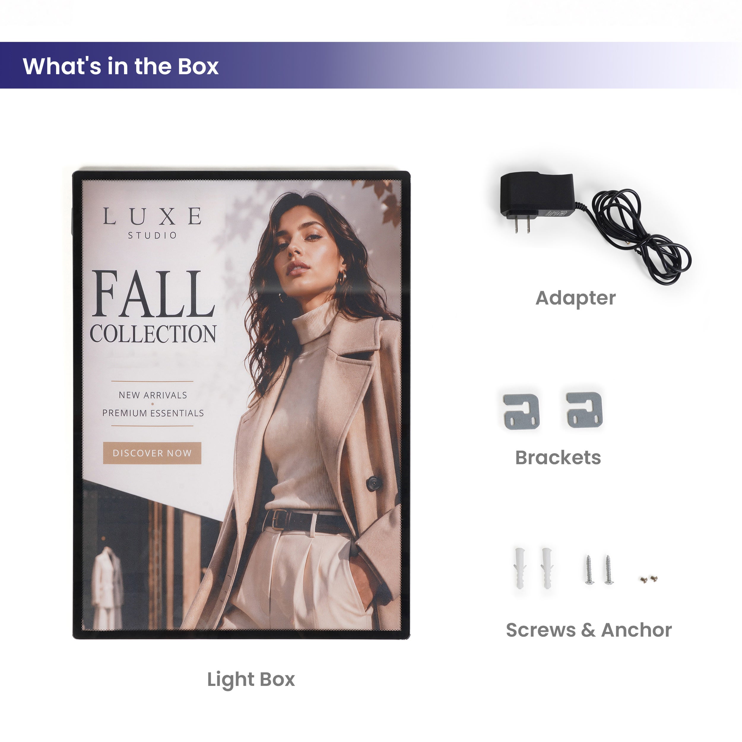 Wall Display LED Light Box Online| Fast Delivery - Bannerbuzz.com